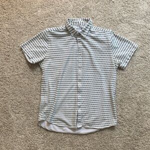 Lug Blue and White Striped Men's Shirt